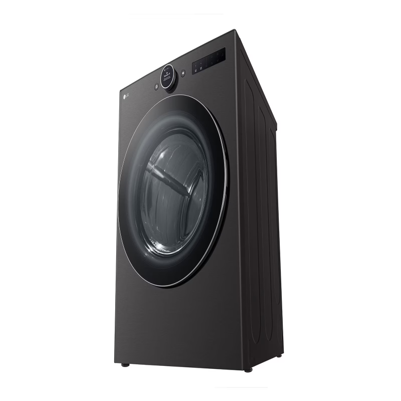 Lg SECADORA A GAS DE CARGA FRONTAL 22KG NEGRO THINQ 74BFXS6B